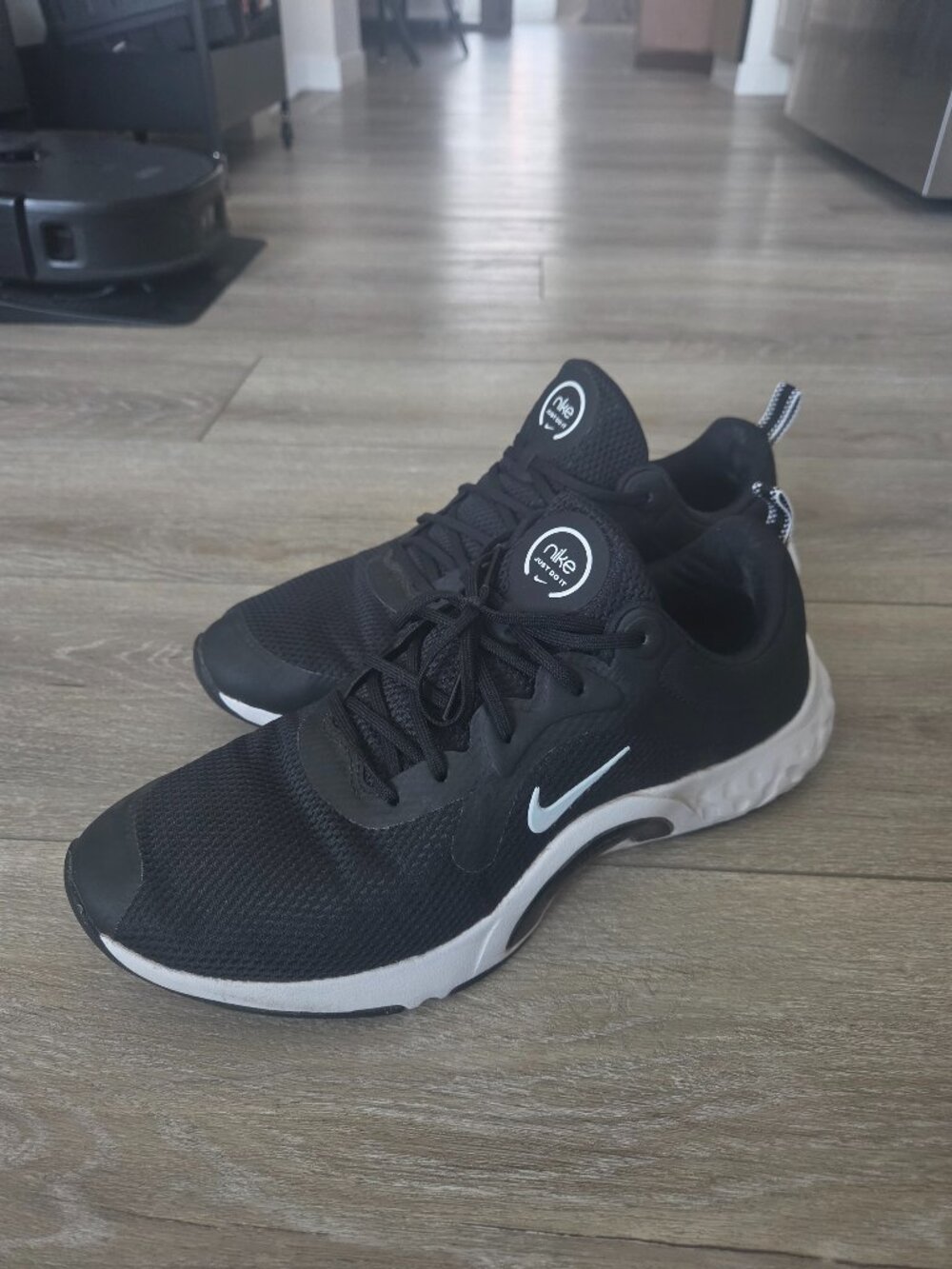 Black and White Women's Nike Sneakers